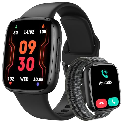 Smart Watch for Men/Women, Answer/Make Call, 1.85' AMOLED Always-On Screen