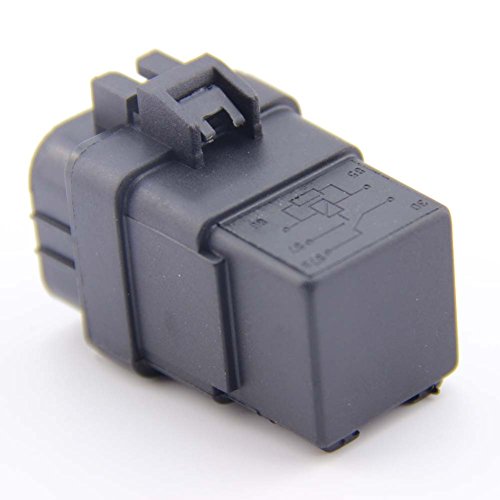 Looyuan 2 Sets - Waterproof Integrated 12V 40A 4Pin Auto Relay And Relay Holder #TOP2