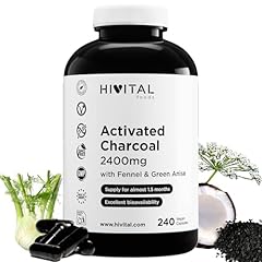 Aktivkohle 2400 mg. 240 vegane...