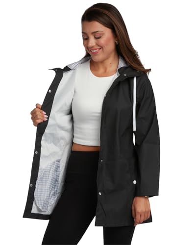 Big Chill Womens Rain Jacket - Lightweight Waterproof Rain Coat with Hood for Women - Packable Womens Windbreaker Jacket3