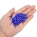 PATIKIL Plastic Dart Tips, 50 Pack 2BA Thread Soft Dart Tips Plastic Tip Soft Tip Dart Accessories, Blue