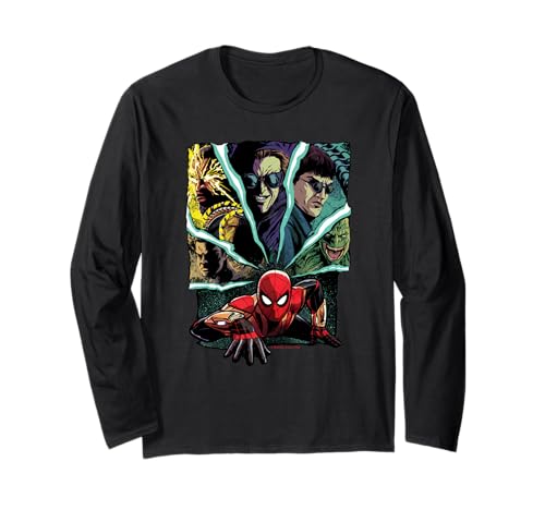 T-shirt Spider-Man Marvel manches longues pour fan de No Way Home