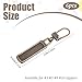 6 PCS Bronze Color Zipper Pulls, Metal Zipper Pull Replacement, Vintage Detachable Zipper Repair Tool for Jacket, Bag, Boots, Purse, Coat, Pants, Jeans, Luggage