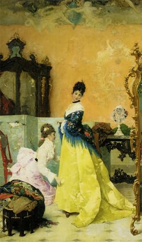 Peinture Pour la Décoration de la Chambre à Coucher avec la robe jaune de Capobianchi