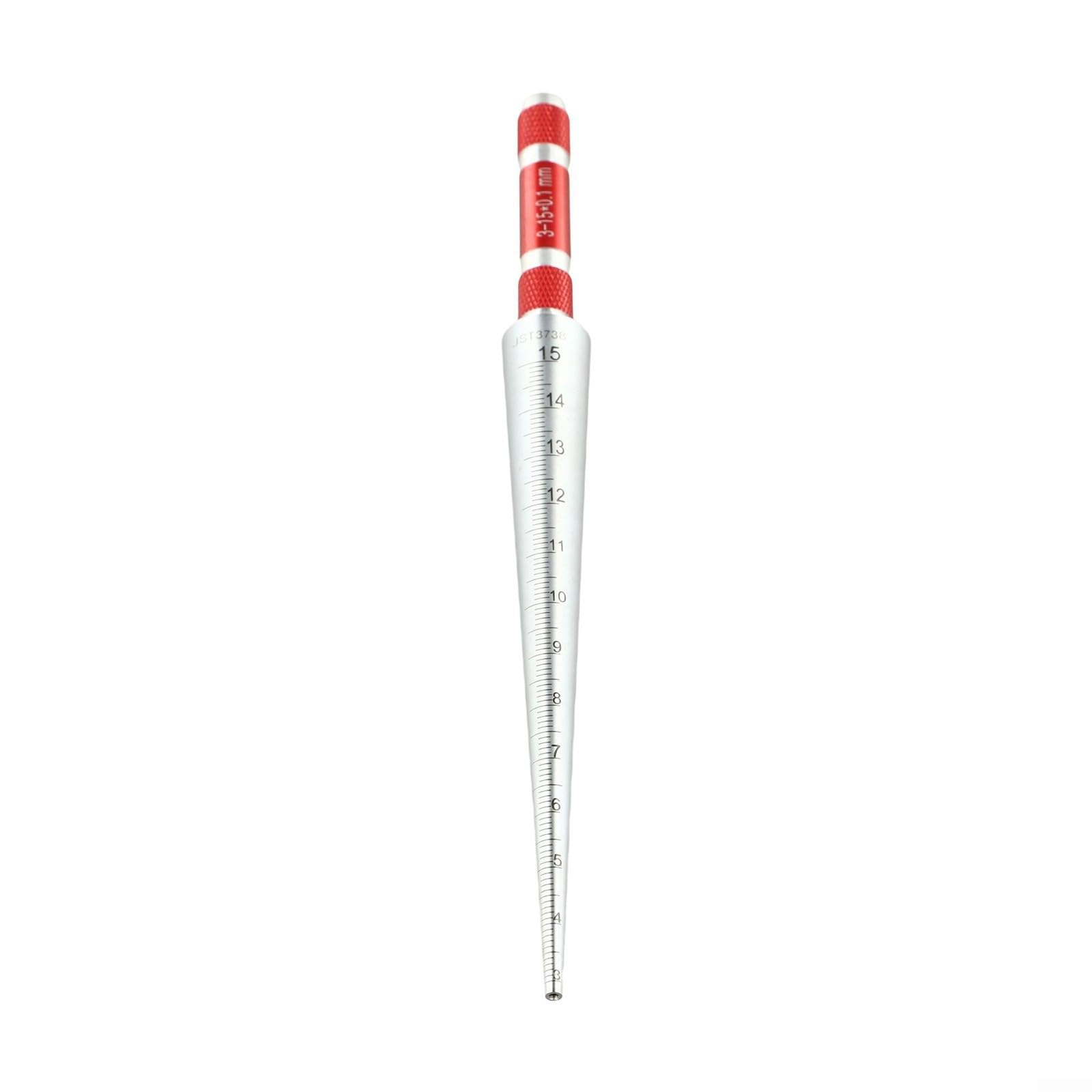 para calibre Cónico para acero 1-6.5mm Medidor Apertura para(3-15mm)