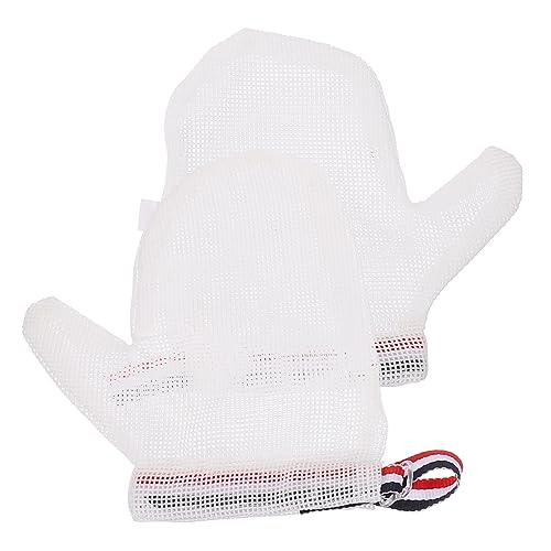 MOLUCKFU Infant Eat Figure Gloves 1 Pair Nylon Finger Sucking Stop Gloves Comfortable Protective Random Color