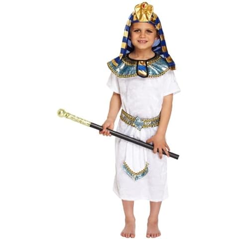 Ancient Egyptian Costume For Kids Boys Sizes Age 7 - 9 Years Cover