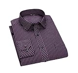 chemise homme grande taille Design : chemise décontractée pour homme, coupe régulière, col écarté, fermeture à boutons, poignets réglables, style simple. Ajoutez une sangle de couleur contrastée pour une mode discrète. Cette chemise est un must have pour un look city chic.