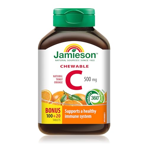 Image of Jamieson Vitamin C Orange 500mg 120 Tablets