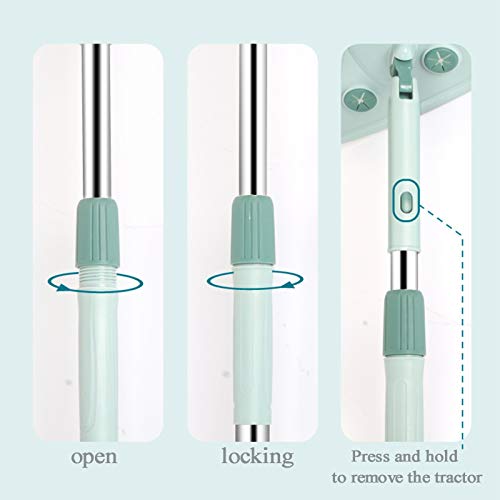 Aoligei Mocio Triangolare Allungabile, Pulizia