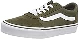 Vans - Ward Suede/canvas, Zapatillas Mujer, Verde ((Suede/Canvas) Olive Qz2), 39 EU