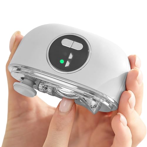 Coupe-ongles électrique tondeuse sécurisée double lame à 3 vitesses
