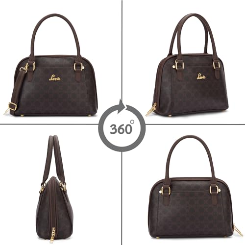 Image of Lavie Women's Fella 3C Dome Satchel Handbag for Women | Satchel Bag for Work | Ladies purse | Stylish Shoulder Bag | Gift For Women