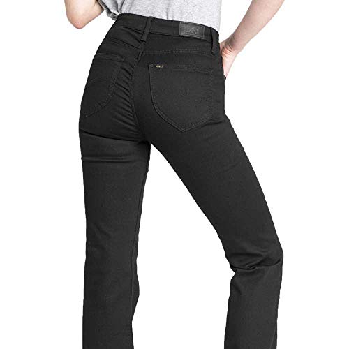 Lee - Jeans Damen - High Waist Bootcut Fit - Breese Boot - Schwarz Rinse – Ansicht 4
