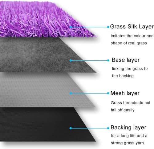 Césped artificial recortable y resistente a los rayos UV para uso exterior 6