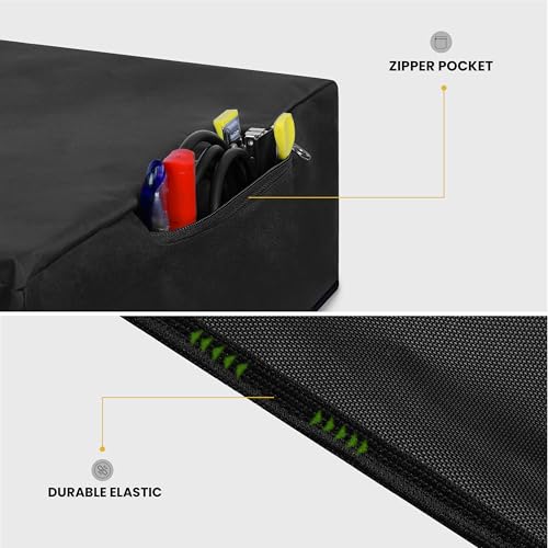 Image of Alifiya Dust Proof Washable Printer Cover for Epson Ecotank L3211 / L1250 All-in-One Ink Tank Printer - Black