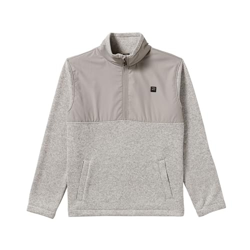 Billabong Men's Boundary 1/2 Zip Blocked Fleece Sweater Jacket