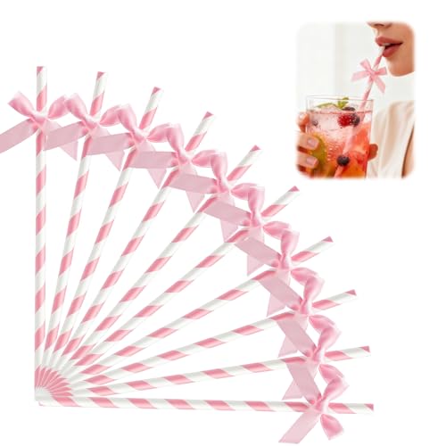 Pitillos desechables de papel verde, pack de 24 unidades miniatura 7