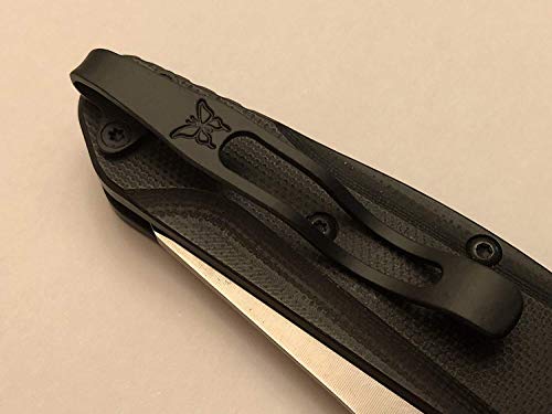 Custom Titanium Deep Carry Pocket Clip Made for Benchmade Osborne 940 940-1 940-2 943 Knife