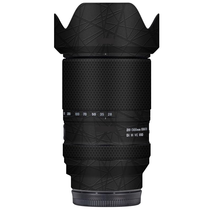 Film protection Tamron 28-300mm F4-7.1 croix ultra noire coque adhésive anti-trace