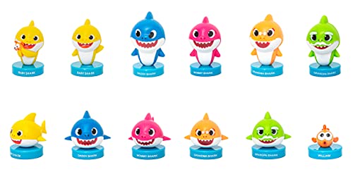 Baby Shark- Sello con Figura 3D, Multicolor (Joy Toy 55055)
