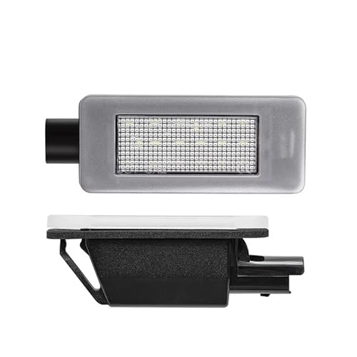 Placa de matrícula LED para Citroen DS3 C3 sin fallos lámpara trasera impermeable 2uds 3