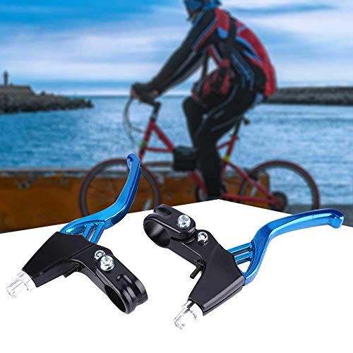 Bike Brake Handle, Aluminium Alloy 1 Pair Bicycle Brake Lever, 22Mm / 0.86" Mountain Bike Hand Brake Lever, For Mountain Bike, Folding Bicycle #TOP1
