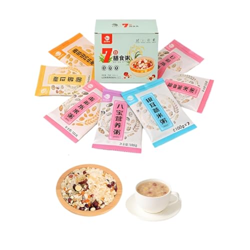 Bouillie multigrains 7 saveurs pour petit-déjeuner nutritif en boîte de 700g