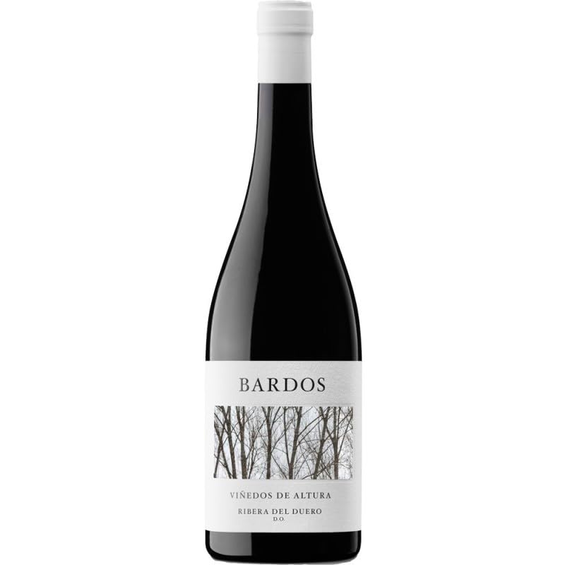 Bardos Viñedos de Altura Vino Tinto de Crianza con Tempranillo, Garnacha y Albillo Mayor, 15% Vol., ideal para servir entre 12º y 14ºC y disfrutar su frescura| 1 botella