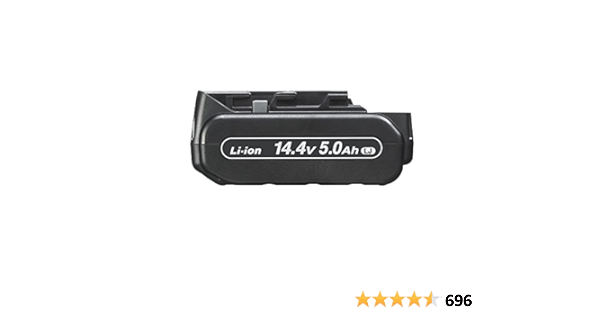Amazon | パナソニック リチウムイオン電池パック (Li-ion) 14.4V 5.0