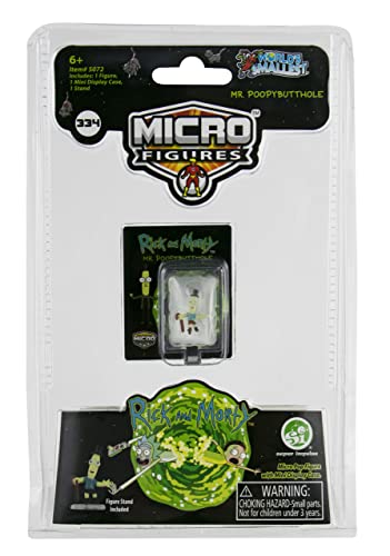 World’s Smallest Rick And Morty Pop Culture Micro Figures (3 Pack) #TOP6