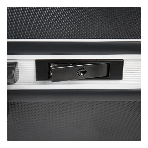 STIER Werkzeugkoffer Trolley leer, robuster Rollkoffer mit ABS-Kunsstoff & Aluminium, Toolbox schwarz mit Rollen inkl… – Bild 8