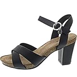  Mexx Damen Riemensandale Elhin schwarz 38