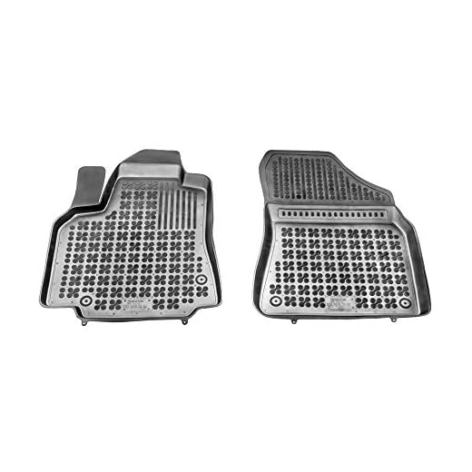 MTM Alfombrillas Goma para Peugeot Partner II Van (Tambien Electric) 2008-09.2018, Tipo Cubeta a Medida Antideslizante con Borde 5 cm, cód. 3D 5627