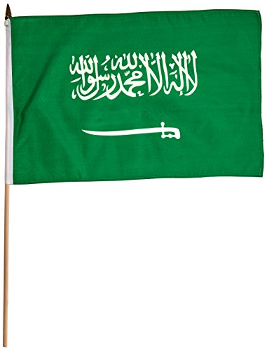 Us Flag Store Saudi Arabia Flag, 12 by 18-Inch