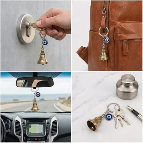 Image of Giftana Metal Keychain for Men and Women, Keychain for Bike & Car, Home, New House Keyring, Housewarming Gifts, Love Gifts, Birthday Gifts