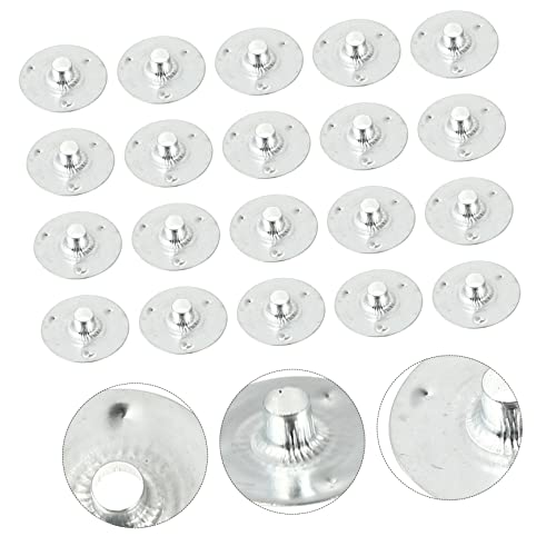 Clips de hierro para mechas de vela con base ligera 5 unidades miniatura 5
