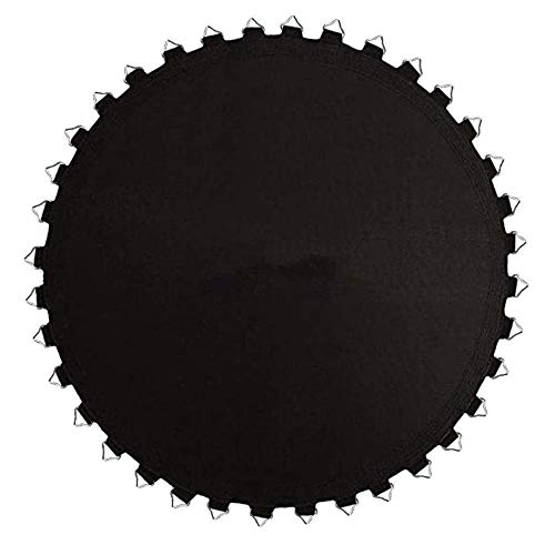 MIKSO Trampoline Mat,Heavy Duty Jumping Trampoline Pad Replacement Round Surface with 108 V-Rings for 7  Springs