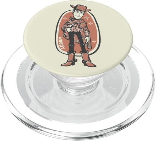 Toy Story 5 Woody con Poncho PopSockets PopGrip para MagSafe para fans del cine del oeste Pixar