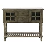 Decor Therapy Console Table, Size: 42w 14d 34.25, gray