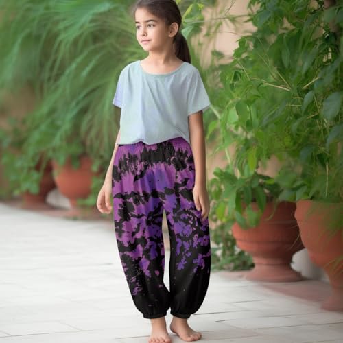Boys Girls Lantern Trousers for Kids Long Pants4