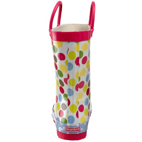 Morgan & Milo Casey Rain Boot (Toddler/Little Kid),Multi Dot,Little Kid 12 M US3