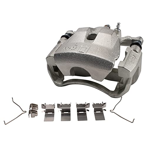 Image of TRQ Front Brake Pad and Rotor Set Semi Metallic Vented G Coated Rotors