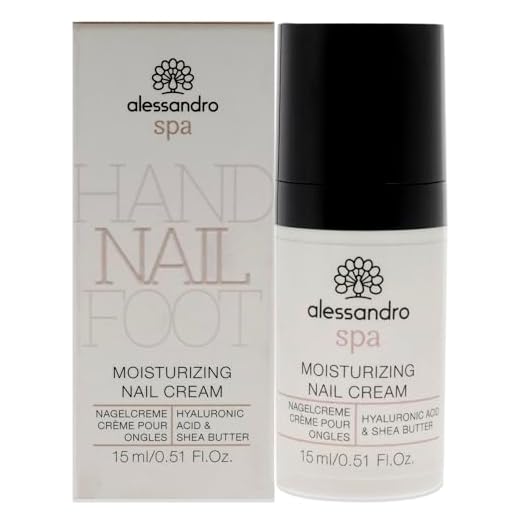 Spa Moistuirizing Nail Cream - Feuchtigkeitsspendende Nagelcreme mit Hyaluronsäure, bei brüchigen Nägeln, 15 ml