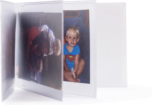 Big Skinny Plastic Photo Sleeve Insert for Bi-Fold Slim Wallet, Clear2