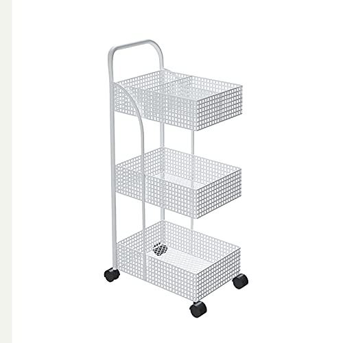 Étagères de rangement pour salle de bain mobiles pour éliminer le désordre au sol