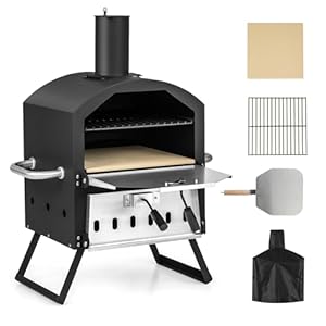 Komfotteu WY09703KTDE-KF Outdoor Pizzaofen 2 Stufen