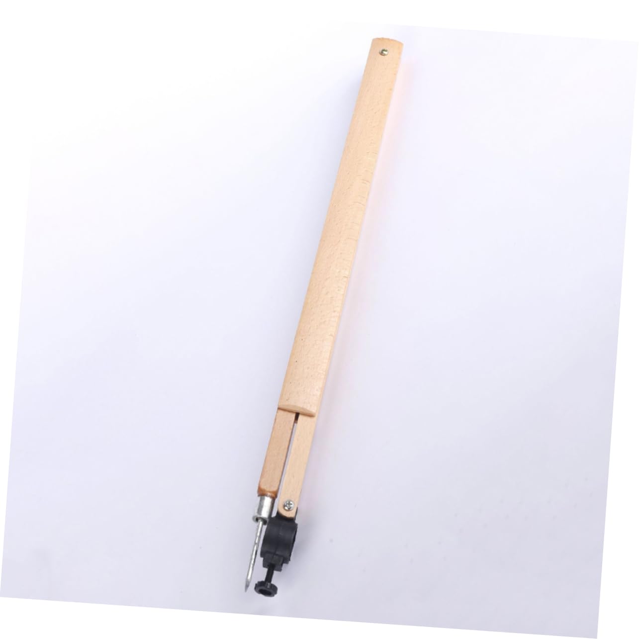 Operitacx 3 Piezas Compás de Madera para Geometría Escolar Herramienta de Enseñanza para Matemáticas y Física para Profesores Aula Diseño de Precisión Herramienta Didáctica para Dibujo y