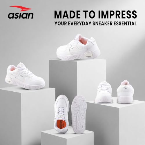 Image of ASIAN Sonic-01 Kids Sneakers | Casual Sneakers with Cushioned Sole, Durable Synthetic Upper & Comfort for Boys & Girls