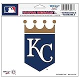 MLB Kansas City Royals 14419071 Multi-Use Colored Decal, 5